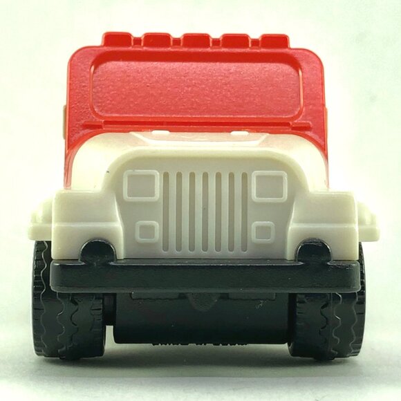 🦋 Jurassic Park Jeep Wrangler Dinosaur Tracker Burger King Toy Car 2013 Jungle - Picture 3 of 15